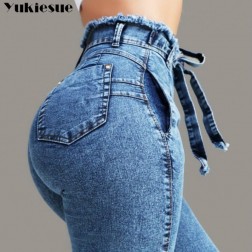 Calça Feminina Vintage Jeans Original Cintura Alta SantoGato