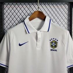 Camisa do Brasil Polo Torcedor Nike Masculino Seleção SantoGato