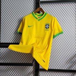 Camisa de Futebol Brasil Amarela Concept Nike Cristo Redentor SantoGato