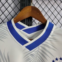 Camisa Oficial do Brasil Branca Folhas de Palmeiras Seleção SantoGato