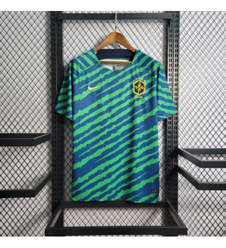 Seleção Brasileira Camiseta Listrada Onça Novo Modelo 2022