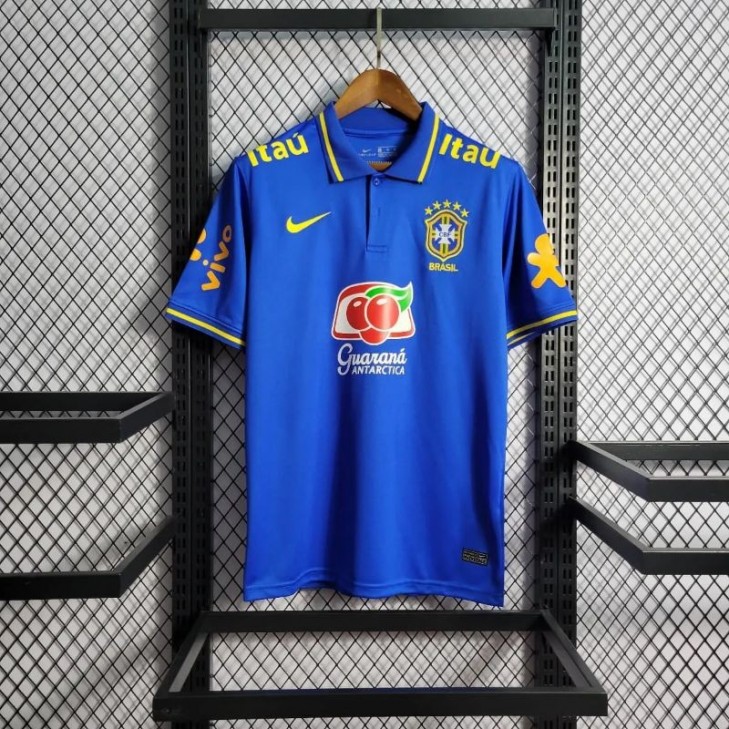 Camisa de Time-Brasil-Seleção-Torcedor-Gola Polo-Menor Preço