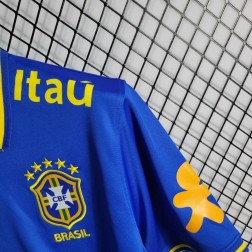 Camisa Polo Seleção Brasileira Azul Masculina Torcedor SantoGato