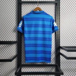 Camisa do Brasil Polo Listrada Torcedor Azul Seleção Brasileira SantoGato