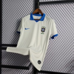 Camisa Branca Polo da Seleção Brasileira Especial Copa do Mundo SantoGato